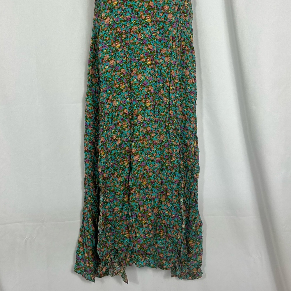 Silk & Salt adjustable spaghetti strap maxi dress S - Picture 2 of 9